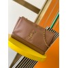 Saint Laurent Kate Medium Reversible Bag In Brown Suede and Leather