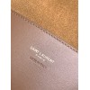 Saint Laurent Kate Medium Reversible Bag In Brown Suede and Leather