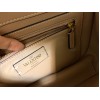 Valentino Roman Stud Large Chain Bag In Rose Cannelle Nappa Leather