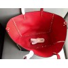 Valentino Rockstud Medium Reversible Tote Black